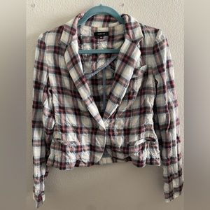 DREW Plaid Blazer